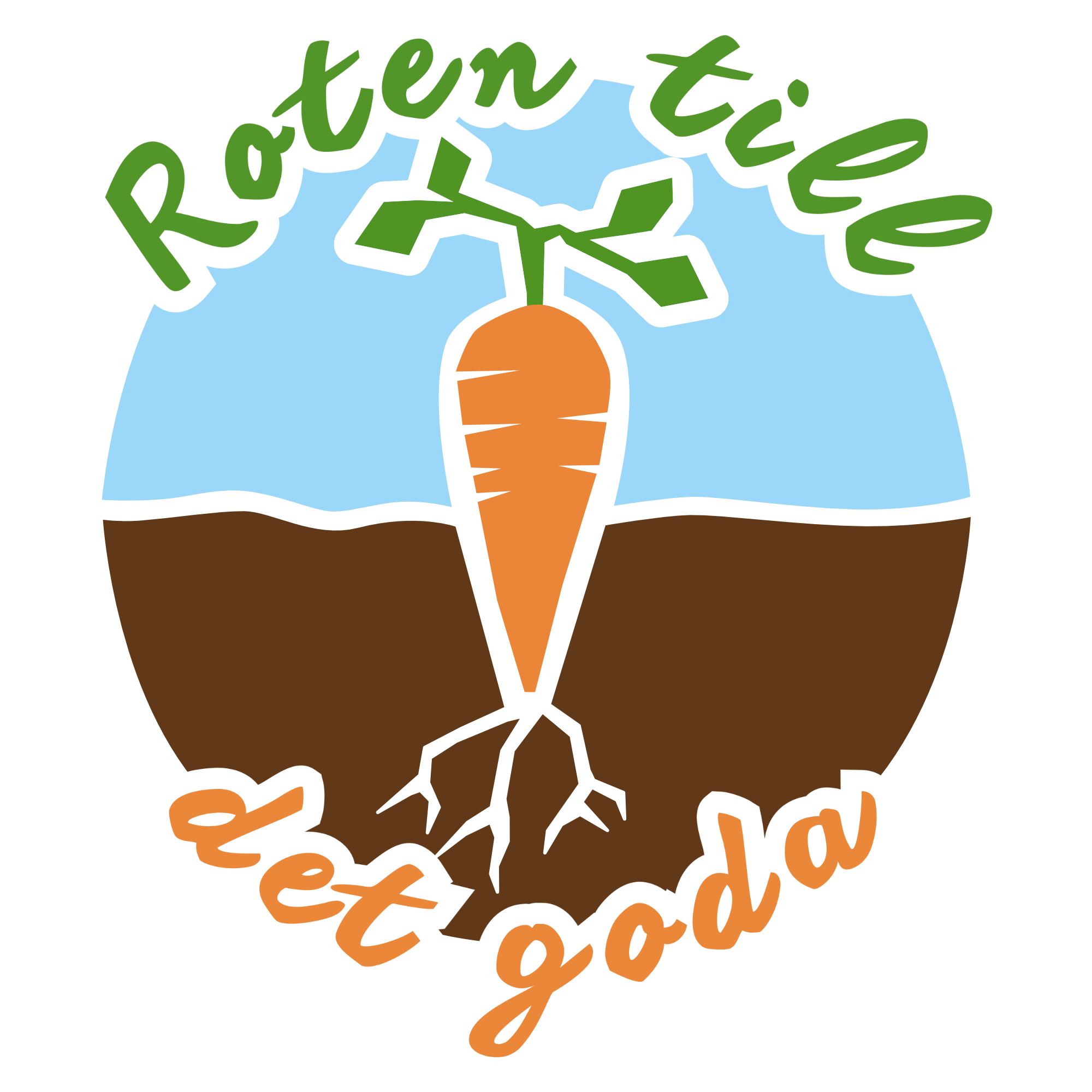 Logotyp för projektet Roten till det Goda